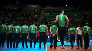 246cm Tall Volleyball Player Morteza Mehrzad HD [upl. by Osugi]