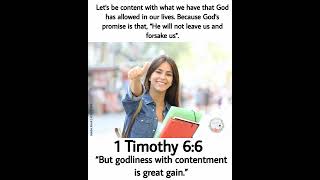 Godliness  Contentment  Great Gainplease read the description [upl. by Eico526]