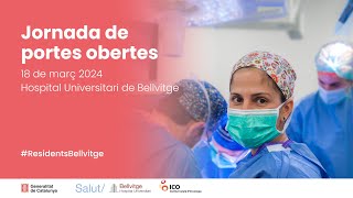 Jornada de portes obertes 2024 a l’Hospital Universitaride Bellvitge HUB per a nous Residents [upl. by Evot840]