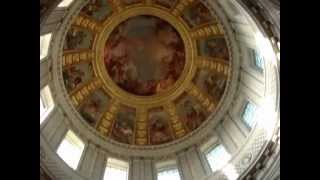 フランスパリのナポレオンの墓観光旅行動画The tomb of NapoleonInvalidesLes Invalides videoPariFrance [upl. by Nwahsak]