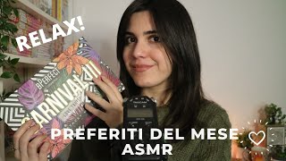 ASMR ITA RILASSATI CON I MIEI PREFERITI DI NOVEMBRE collab ASMR Sara [upl. by Tolley]