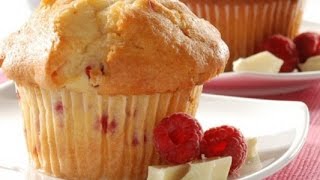 Muffins de Frambuesa y Chocolate Blanco [upl. by Iggem734]