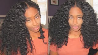 Natural Hair  Braid Out On Blow Dried Hair [upl. by Akciret]