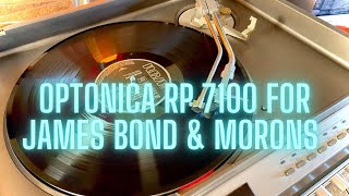 optonica rp 7100 James Bond Turntable [upl. by Milinda]