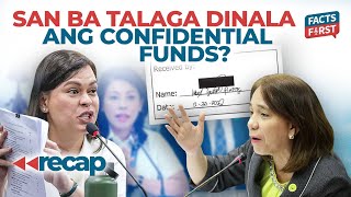 San ba talaga napunta ang confidential funds ni VP Sara Duterte [upl. by Adihsaar319]