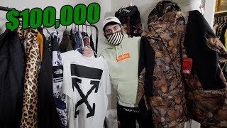 MY ENTIRE HYPEBEAST COLLECTION BEST ON YOUTUBE [upl. by Meeki]