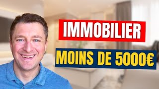 Comment jai investi dans limmobilier avec seulement 5000€ TU peux faire pareil [upl. by Leisam643]