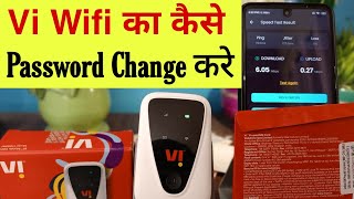 vi mobile sim wifi dongle dongle ka wifi password kaise change kare [upl. by Deirdre]