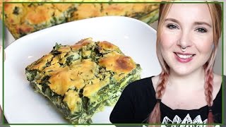 VEGANE SPINATLASAGNE  der Klassiker rein pflanzlich amp mit frischem Spinat [upl. by Rotman718]