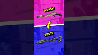 Crossbow VS Tactical Crossbow which one better pubgmobile shortfeed [upl. by Inajna]