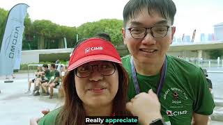 The Great Green Run Singapore  A Step Towards a Greener Future [upl. by Nart]