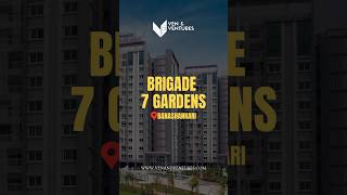 Luxury living at Brigade 7 Gardens Banashankari 360° garden views Brigade7Gardens LuxuryLiving [upl. by Sined705]