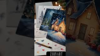 Winter Wonderland DIY Christmas Card Ideas to WOW Your Friends [upl. by Purpura]