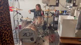 Ace Frehley  quotBack Into My Arms Againquot  Behind the scenes drum recording [upl. by Zug607]