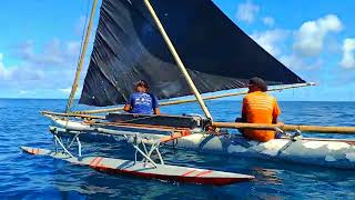 Waga Kapingamarangi Sailing Canoe Polynesian [upl. by Cedric396]