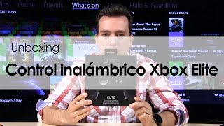 Unboxing Conoce el nuevo control inalámbrico Xbox Elite [upl. by Rednaxela]