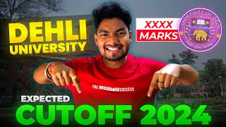 Delhi University CUTOFF 2024  DU Admission 2024  Minimum Marks Required in CUET 2024 for DU 🔥🔥 [upl. by Doowyah]