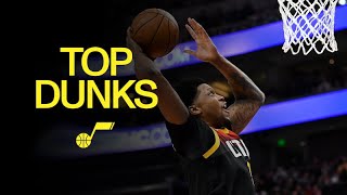 Trent HAMMERS home a dunk over the Nuggets  DunksOfTheWeek  UTAH JAZZ [upl. by Oakie]