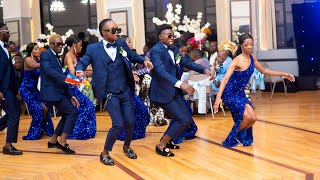 Best Congolese Wedding Entrance Dance Eben Ezer Oliver 🔥🇨🇩 [upl. by Tami963]