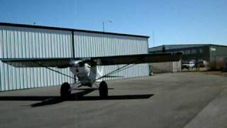 MT Propeller with Reversing Option on PA18 SuperCub [upl. by Alison931]