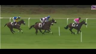 Crazy Horse Race When someone parked their Car on the Race Track in Craon France [upl. by Groos708]