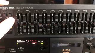 Onkyo Integra EQ35 Stereo Graphics Equaliser FunwithVintageHiFi [upl. by Ferrick]