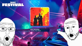 FORTNITE FESTIVAL  TWENTY ONE PILOTS  NEXT SEMESTER EN DIFICIL  VOCALISTA  Kriketoide [upl. by Nylyoj]