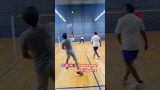 badminton shots badminton unique shots badminton trick shots 2024 badminton rule video shuttle [upl. by Annunciata708]