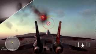 Top Gun Hard Lock  Iniciando o Jogo HD [upl. by Liarret210]