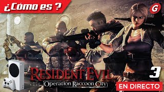 🔫 ¿Cómo es el DLC ECHO SIX de Resident Evil Operation Raccoon City  Xbox Series S  DIRECTO 🔥 [upl. by Nitz]