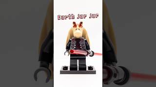 Secret revealed Sith Lord Darth Jar Jar  LEGO® Stop Motion Speed Build [upl. by Kallick]