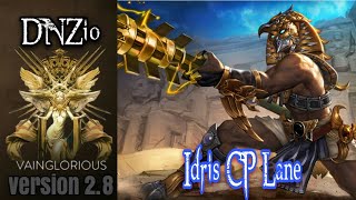 DNZio  Idris CP Lane  Vainglory hero gameplay from a pro player [upl. by Alicsirp639]