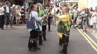 Broadstairs Folk Week 2007 Morris Dancing with sticks [upl. by Assek]