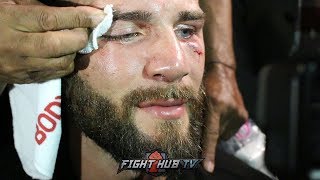 AN EMOTIONAL CALEB PLANT DEDICATES TITLE WIN TO MEMORY OF DAUGHTER [upl. by Sset850]