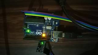 Interfacing MPU6050  GY521 board with Arduino Uno [upl. by Ayotel]