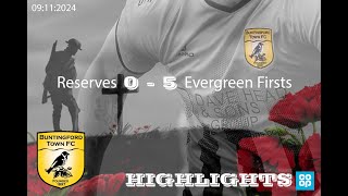 241109 Buntingford Town Reserves v Evergreen Firsts [upl. by Zeuqram41]