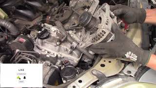 Lexus ES 350 Easiest Way Alternator Replacement [upl. by Eneladgam]