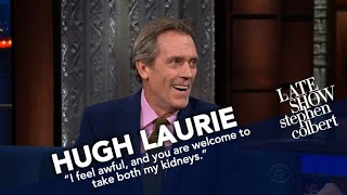 Hugh Laurie Finally Says Thank You To Stephen [upl. by Irrahs230]