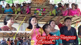 Lagu Canon Fangesa Sangat Meriah Live Pesta Pernikahan Nofa amp Imun Kumpulan Lagu Rohani Canon [upl. by Elledoj]