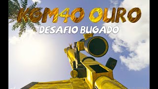 O NOVO FUZIL DE ASSALTO KG M40 VANGUARD COM DESAFIO BUGADO • COMO PEGAR A CAMUFLAGEM OURO [upl. by Houghton625]