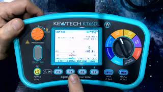 Kewtech KT66DL Advanced Multifunction Tester MFT Introduction Video [upl. by Hathaway138]