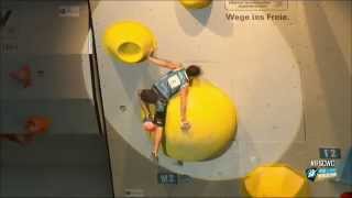 IFSC Boulder World Cup 2014  Hard Boulder Moves 1 [upl. by Lak]