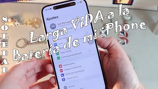 Ajustes para iPhone  Como Limitar la Carga de la Batería de mi iPhone 📱❤️ [upl. by Marabelle]