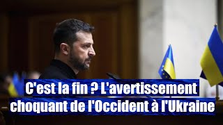 Zelensky sous pression  Lultimatum de lOccident [upl. by Aiet957]