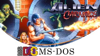 Alien Carnage MSDOS [upl. by Cower]