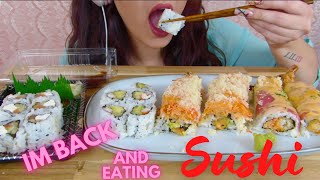 ASMR Whispering Sushi  EatWithJas91 [upl. by Stalker]