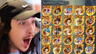 New Insanely Expensive Legends Limited Guaranteed Summons on Dragon Ball Legends [upl. by Martinic]