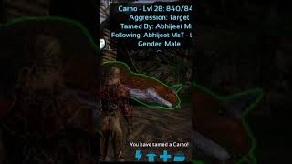 Tame Carno Ark Mobile shorts [upl. by Ezequiel698]