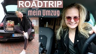 Alleine 5h Roadtrip Fahranfänger MEIN UMZUG  Miss Aliana [upl. by Nomyar]