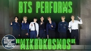 BTS Mikrokosmos  The Tonight Show Starring Jimmy Fallon [upl. by Spindell]